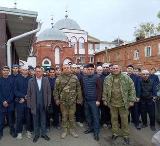 Патриотическое воспитание. Встреча со штабом полка «Башкортостан»